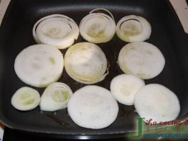 Calabcines con queso provolone - Preparación paso 2