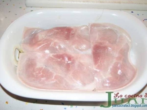 Calabcines con queso provolone - Preparación paso 4