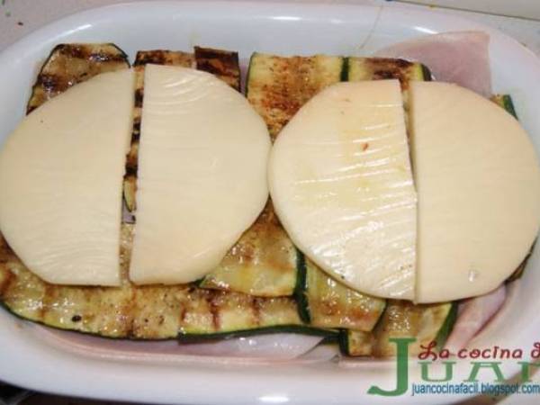 Calabcines con queso provolone - Preparación paso 5