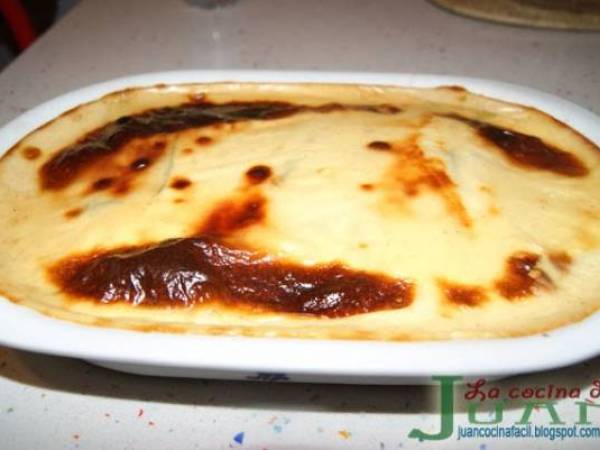 Calabcines con queso provolone - Preparación paso 7