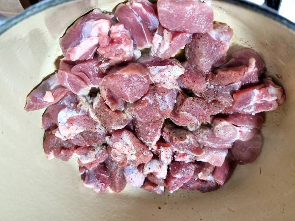 Cordero al chilindrón - Preparación paso 3