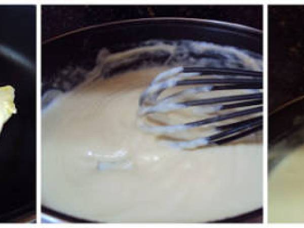 Canelones de pollo - Preparación paso 2