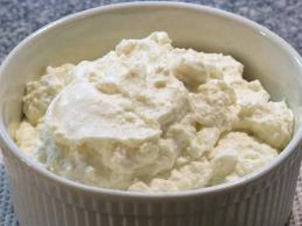 Muñeco de nieve de quesos - Preparación paso 1