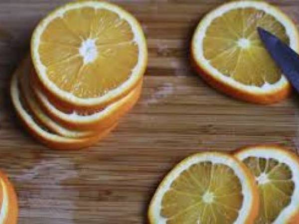 Naranjas confitadas bañadas en chocolate - Preparación paso 2