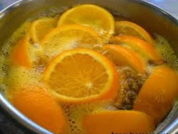 Naranjas confitadas bañadas en chocolate - Preparación paso 4