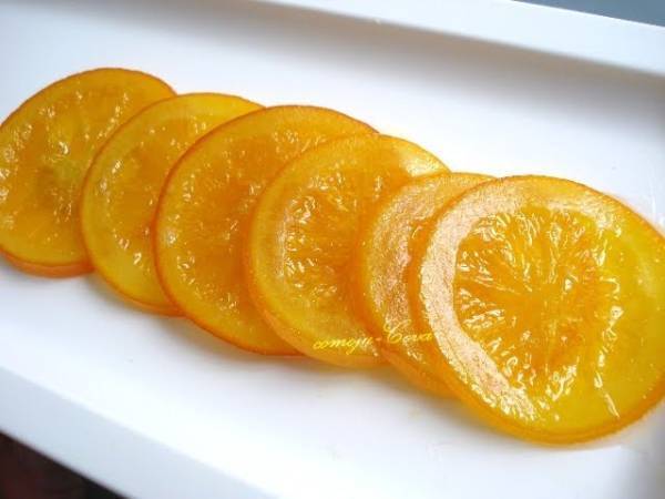 Naranjas confitadas bañadas en chocolate - Preparación paso 5