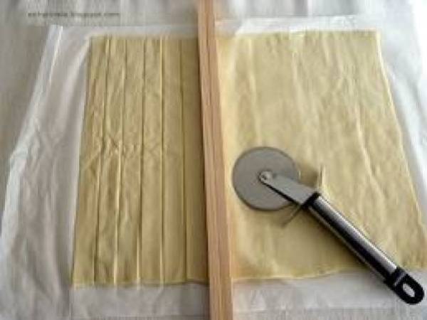 Ensalada de pera y queso azul - Preparación paso 3