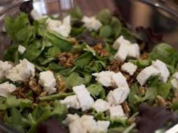 Ensalada de pera y queso azul - Preparación paso 6