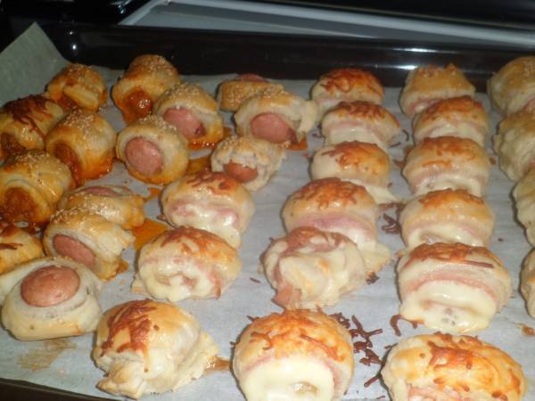 Surtido de hojaldres salados - Preparación paso 5