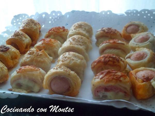 Surtido de hojaldres salados - Preparación paso 6