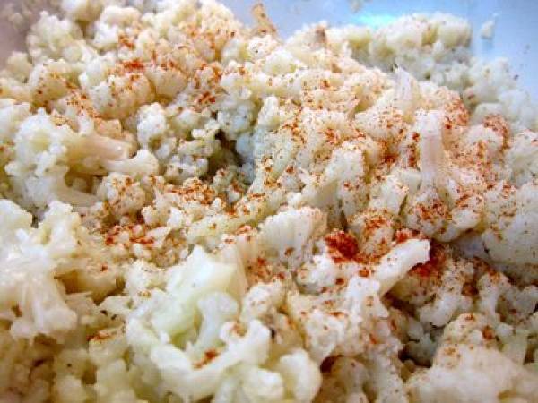 Coliflor esparragada - Preparación paso 5