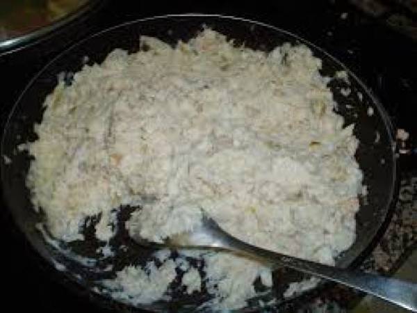 hatillos de col tricolor - Preparación paso 4