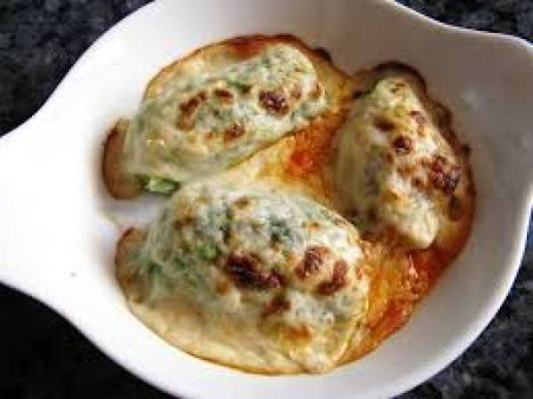 hatillos de col tricolor - Preparación paso 7