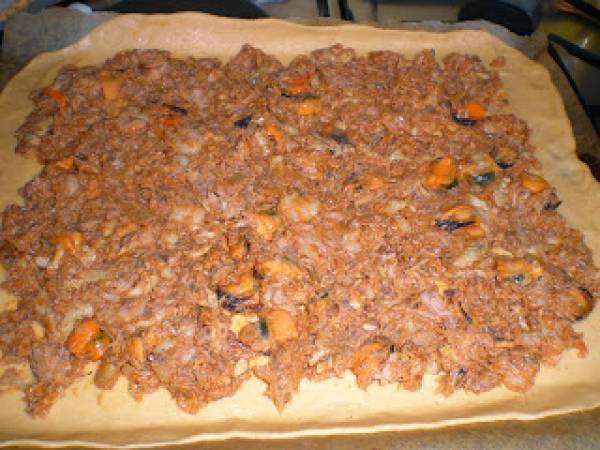 EMPANADA MARINERA - Preparación paso 1