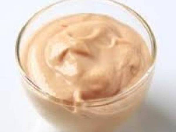 naranjas rellenas de ensalada de pollo y piña - Preparación paso 5