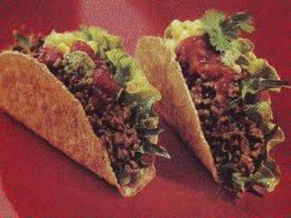 guacamole con nachos y tacos de pollo - Preparación paso 5