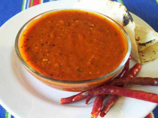 guacamole con nachos y tacos de pollo - Preparación paso 7