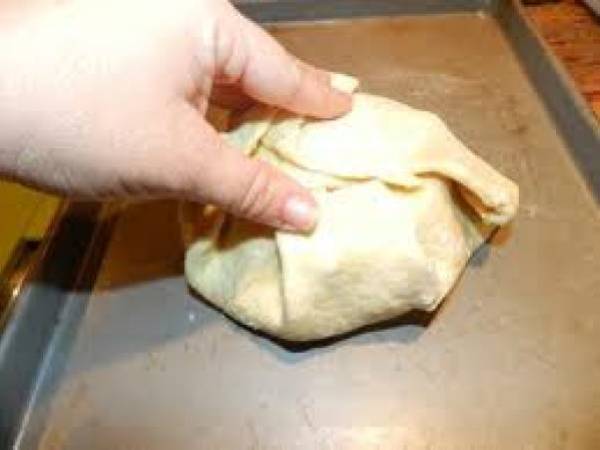 hojaldre de queso y nueces - Preparación paso 4