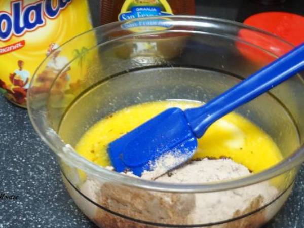 Tarta crujiente de galletas y chocolate - Preparación paso 2