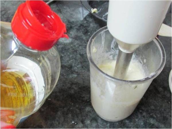 CREMA DE BACALAO CON CREMA DE PIMIENTOS - Preparación paso 5