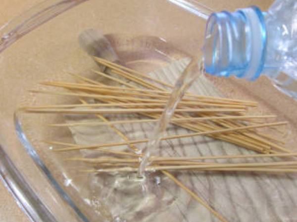 Brochetas de pavo, piña y naranja - Preparación paso 2