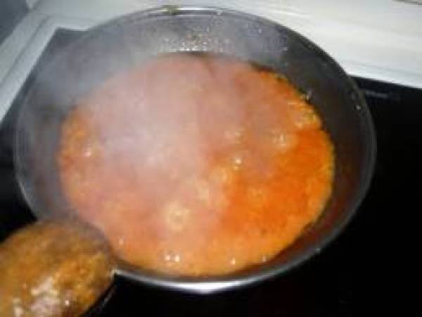 langostinos en brocheta - Preparación paso 5