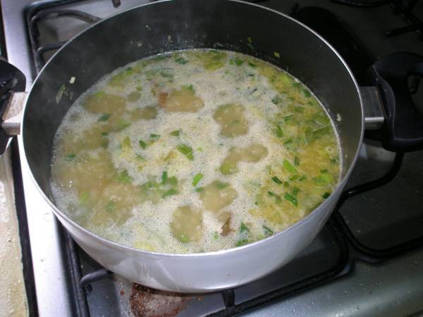 langostinos en brocheta - Preparación paso 6