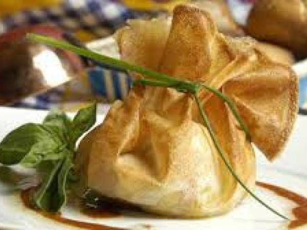 Saquitos de manzana y canela - Preparación paso 3