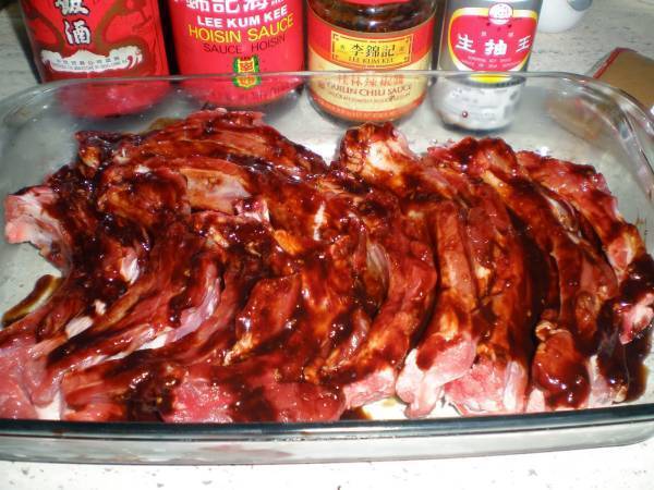Costillas de cerdo chinas - Preparación paso 2