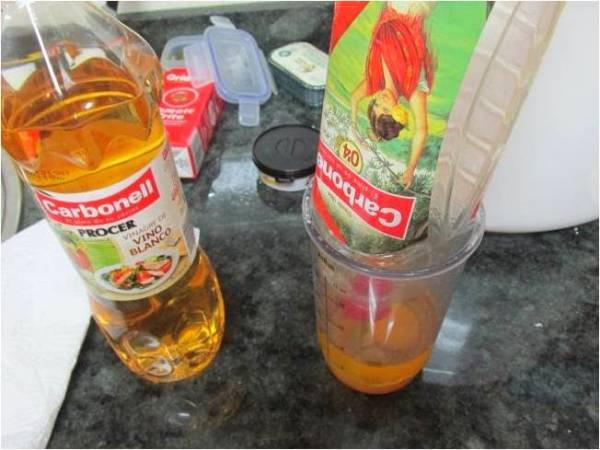 Canapes con salsa tartara - Preparación paso 3