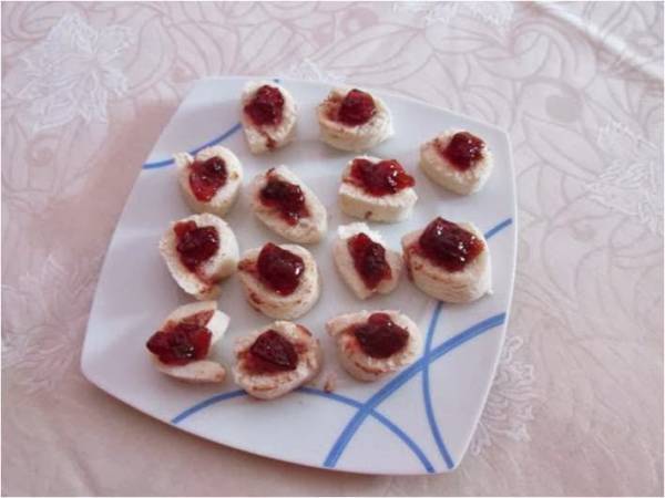 Canapes con salsa tartara - Preparación paso 6