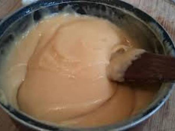 Sorbete de mandarinas servido en su cascara - Preparación paso 4