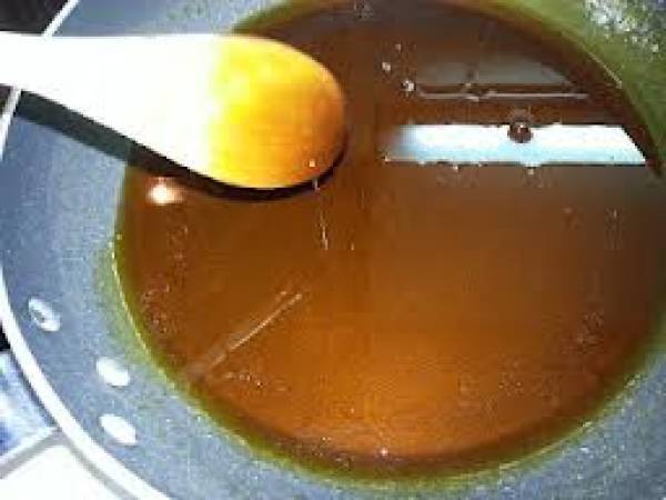 Pudin de manzanas y pasas con canela - Preparación paso 3