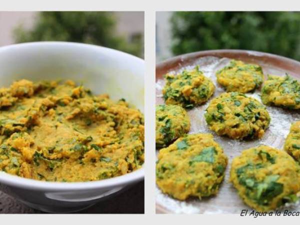 Croquetas de atun y hierbas - Preparación paso 4