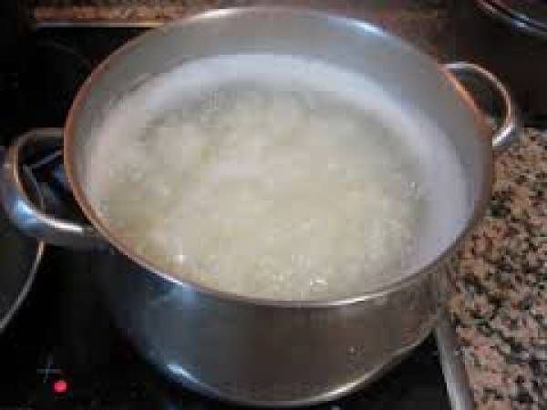 Bolas de arroz crujientes - Preparación paso 1