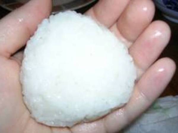 Bolas de arroz crujientes - Preparación paso 3