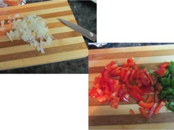 Calabacines redondos rellenos - Preparación paso 2