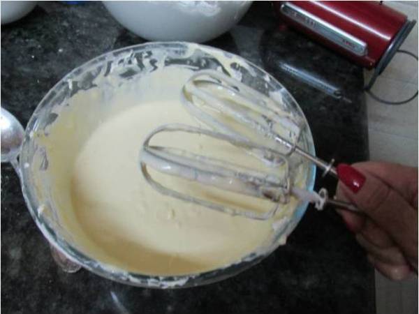 Pastel de queso japones - Preparación paso 4