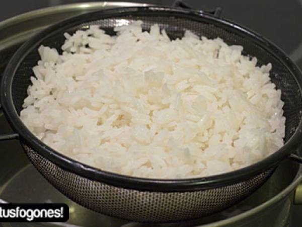 Arroz tres delicias oriental - Preparación paso 1