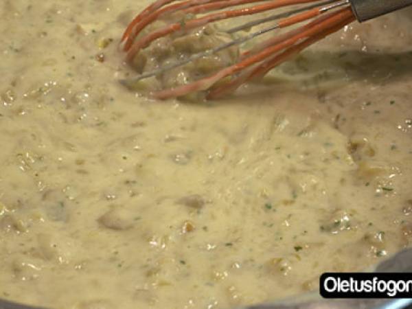 Croquetas de pollo y manzana al Pedro Ximénez - Preparación paso 5
