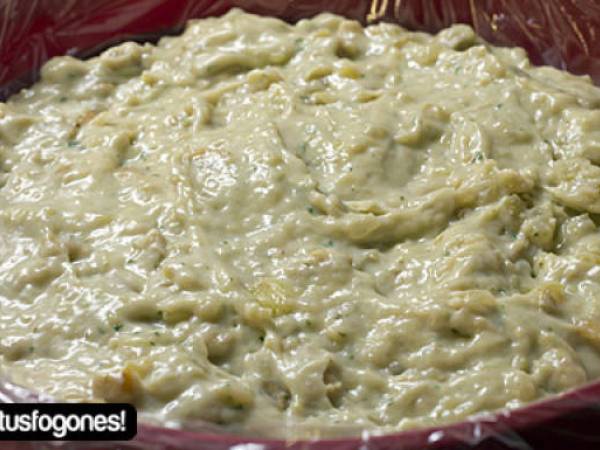 Croquetas de pollo y manzana al Pedro Ximénez - Preparación paso 6