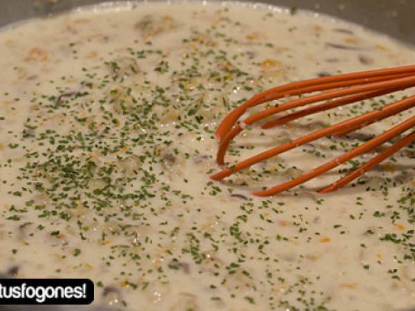 Croquetas de boletus y calabaza - Preparación paso 5