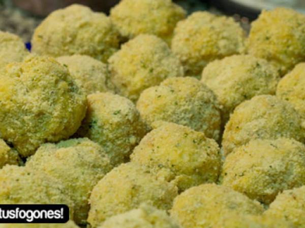 Croquetas de boletus y calabaza - Preparación paso 7