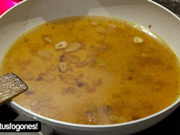 Solomillo de ternera al whisky - Preparación paso 4