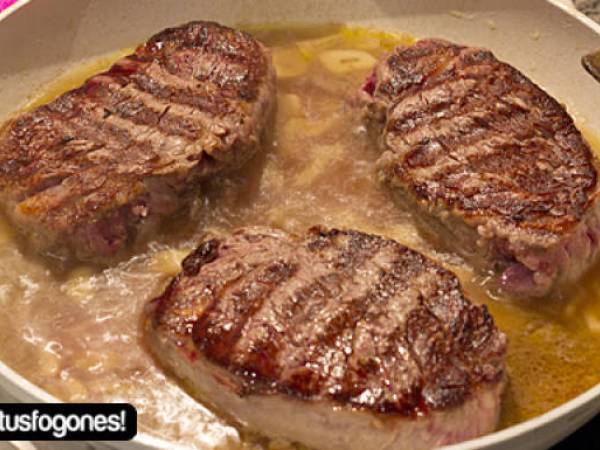 Solomillo de ternera al whisky - Preparación paso 5