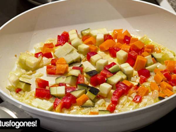 Pollo en salsa con champiñones - Preparación paso 2