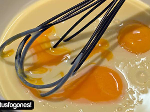 Bizcocho borracho de leche condensada - Preparación paso 1