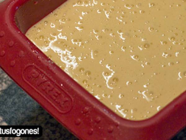 Bizcocho borracho de leche condensada - Preparación paso 5