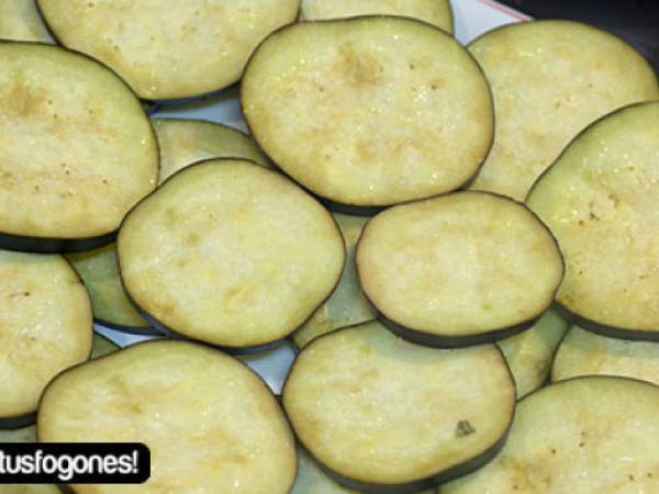 Berenjenas a la parmesana - Preparación paso 1