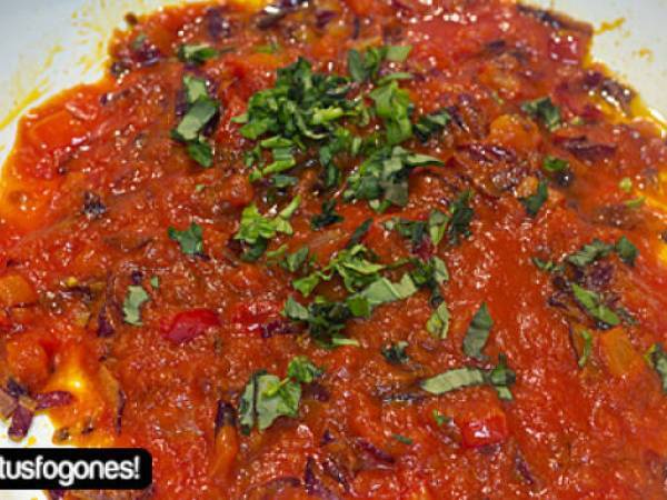 Berenjenas a la parmesana - Preparación paso 3